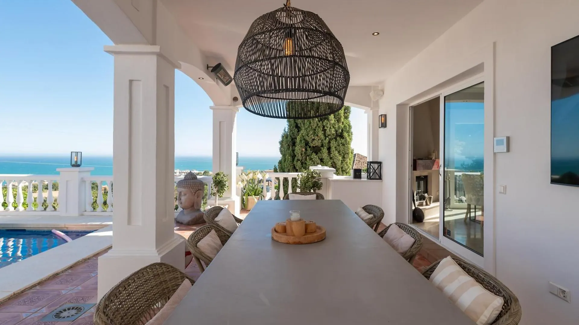Villa With Sea Views & Heated Pool Benalmadena Holiday home