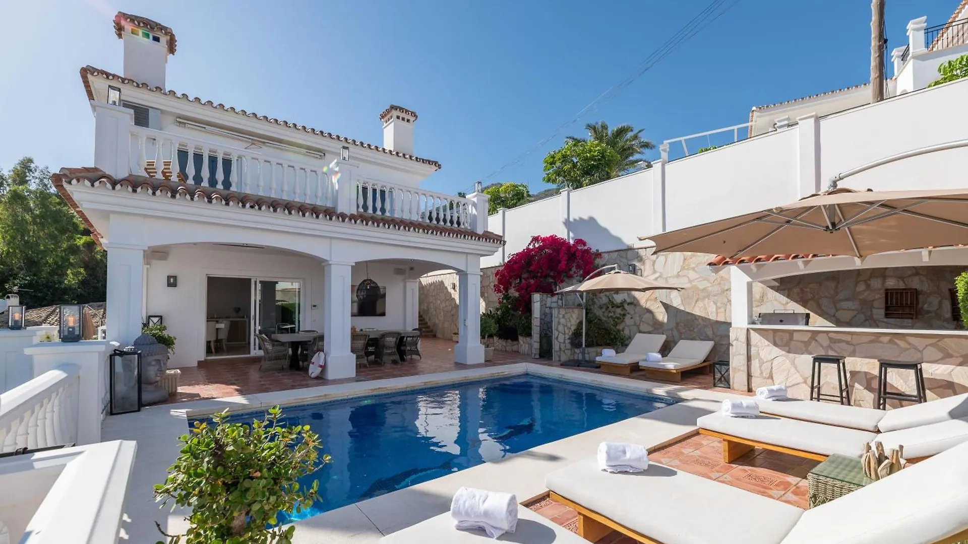 Villa With Sea Views & Heated Pool Benalmadena Holiday home